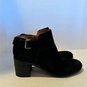 Franco Sarto Matisse, black suede bootie